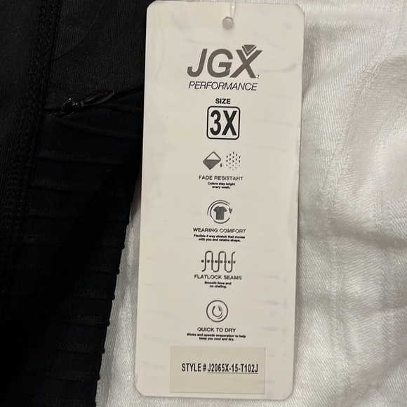 NWT JGX Tummy Control Leggings Black Size 3X - Picture 4 of 6